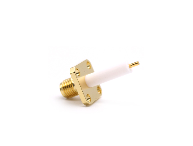 SMA Female Flange Connector Mount