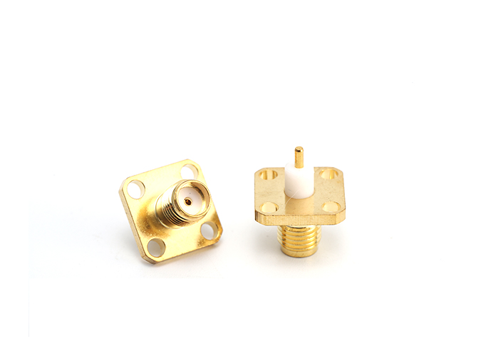 SMA Female Flange Connector Mount