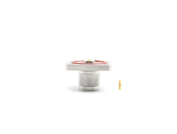 RF Connector N Male Flange Mount