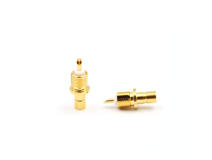 RF Connector SMB Male Bulkhead