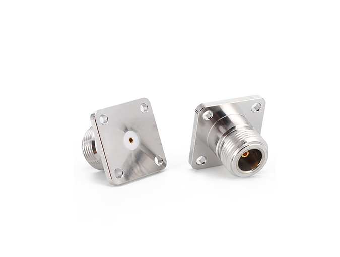 RF Connector N Female Flange Mount