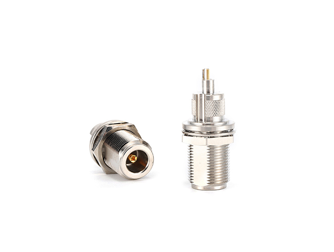 RF Connector N Female Bulkhead