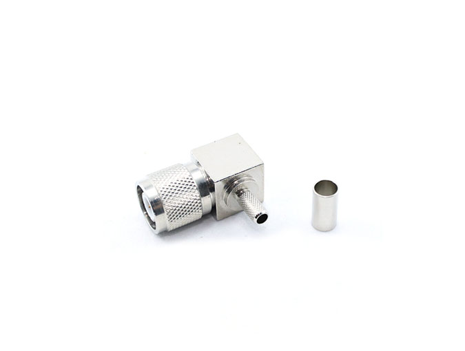TNC Male Right Angle Connector for RG316 Cable
