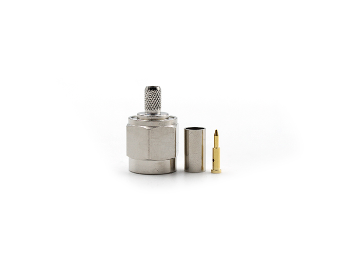 RF Connector TNC Male for LMR200 Cable, Crimp