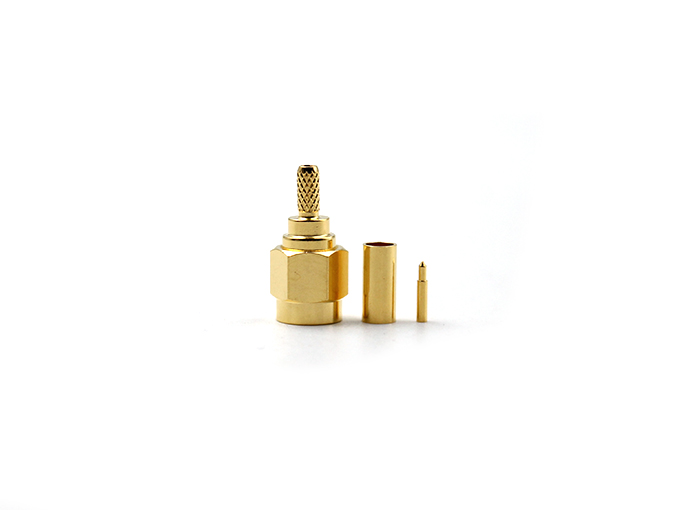 SMA Male Straight Connector for RG174/RG316 Cable