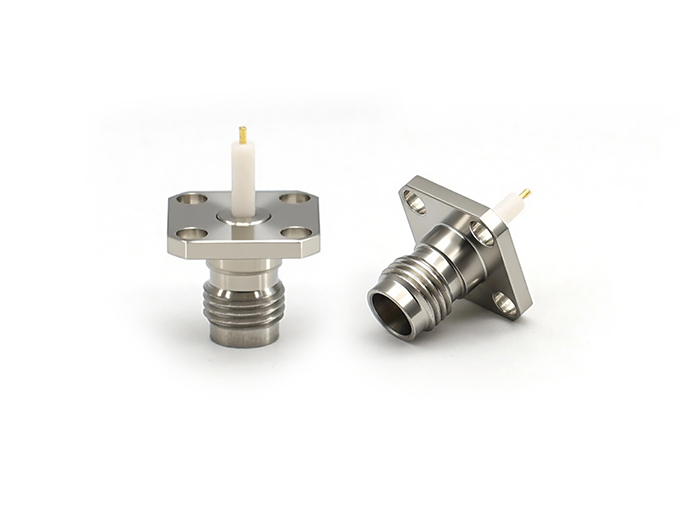 RF Connector 2.4 Female Flange Mount