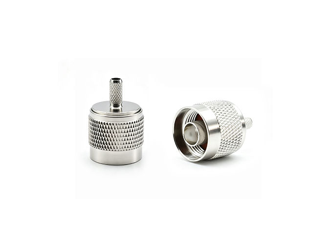 N male crimp for RG 58 Cable RF Coaxial Connectors