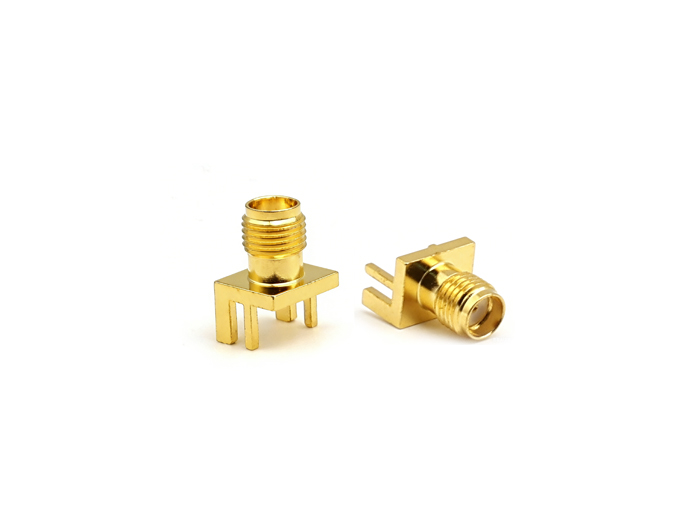 SMA-KHDC5-1A 射频连接器,SMA 母头,PCB 安装式