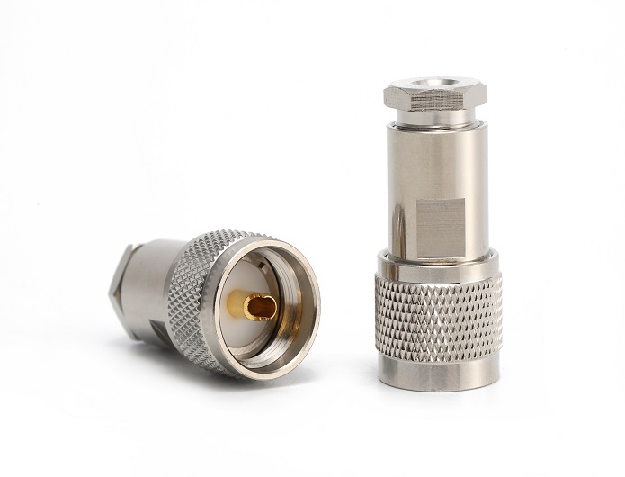 用于 RG 58 电缆的 UHF 公头射频同轴连接器