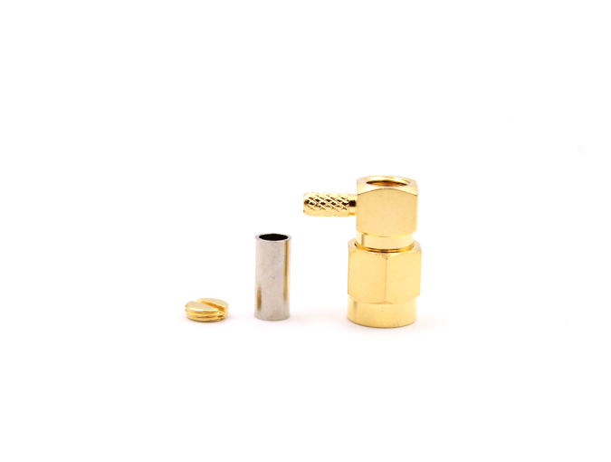 用于RG316的SMA公头直角连接器