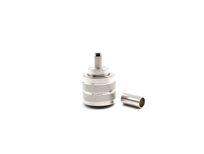 射频连接器 UHF 公头，适用于 RG58 电缆压接