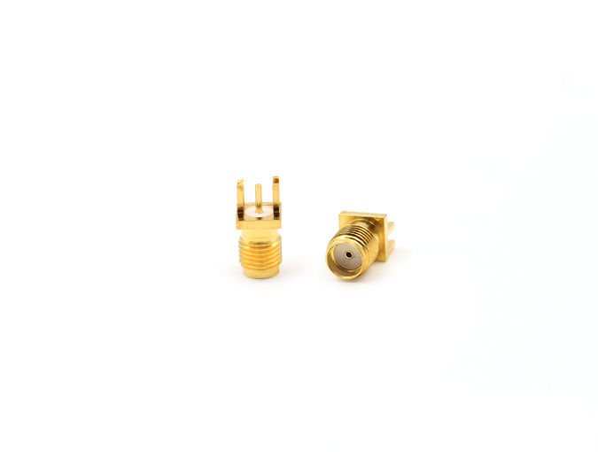 射频连接器 SMA 母头 PCB 安装