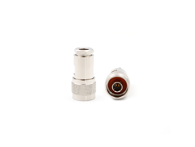 N型直通公头连接器，用于端子