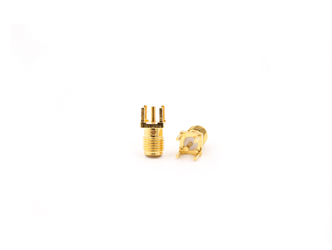 用于PCB边缘的RPSMA母头