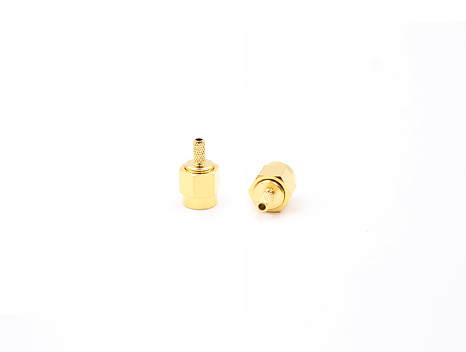 用于RG174/RG316电缆的SMA公头直通连接器