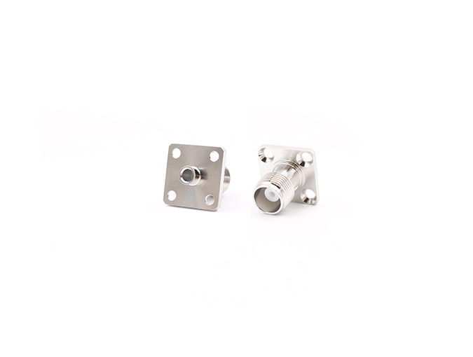 141/RG402电缆用TNC母法兰射频连接器