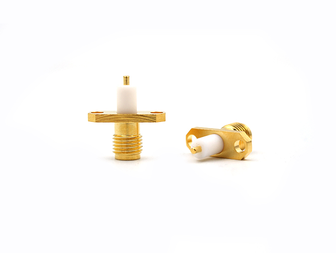 SMA母法兰连接器端子