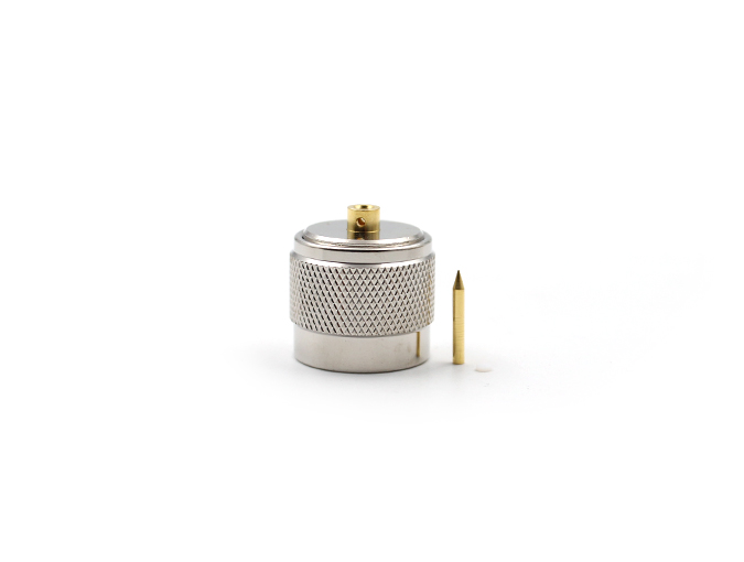 用于 0.086/RG405 电缆的 N 型射频连接器（公头）