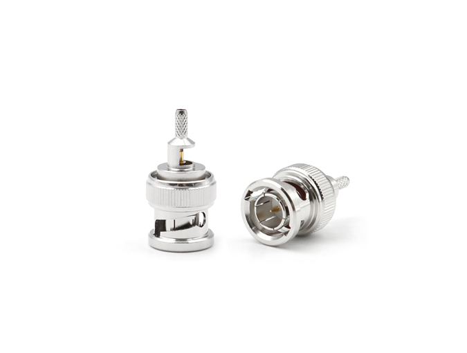 BNC 75Ω 公头连接器,适用于 RG316 电缆,天窗