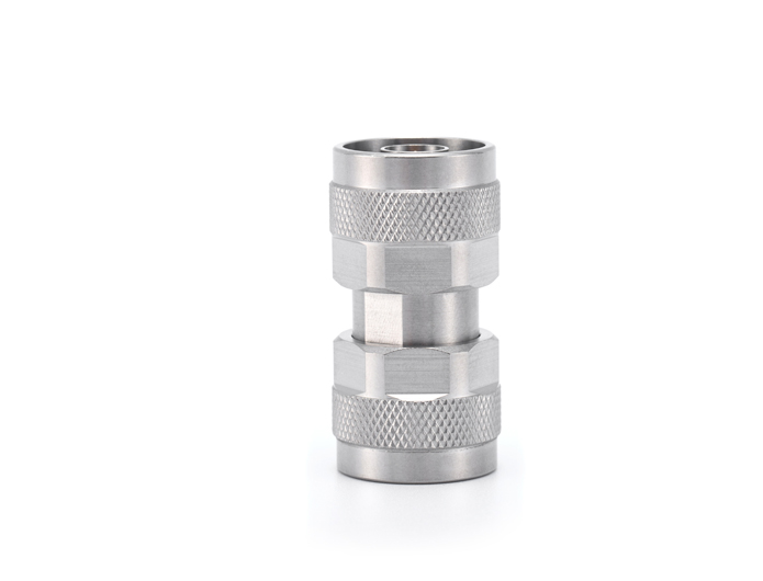 Double N Male Stainless Steel Precision RF Adapter
