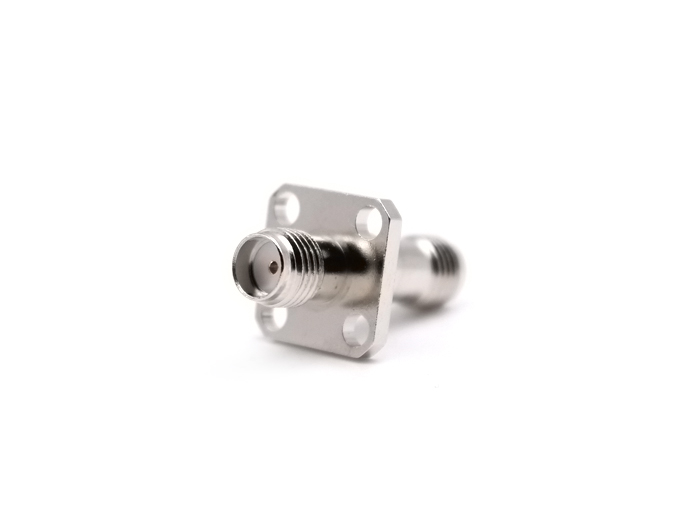 RF Adapter  SMA Female to Female Flange
