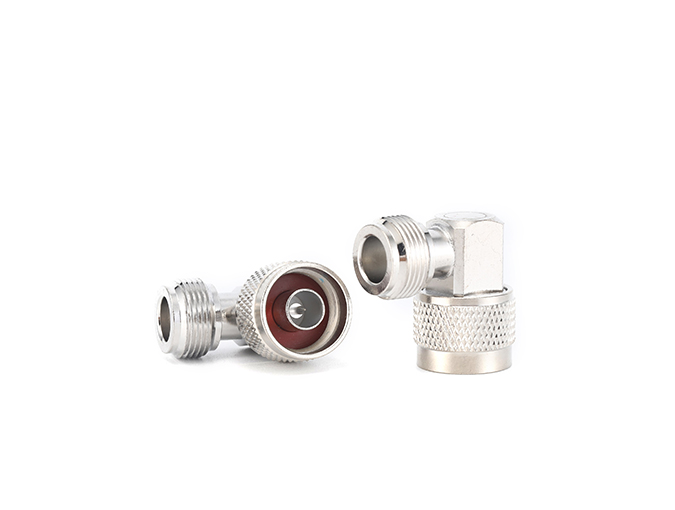 N Male to Female Right Angle Adapter