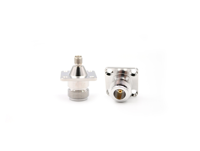 RF Adapter N Female to SMA Female Flange