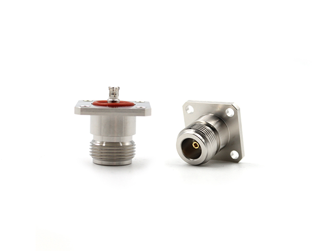 RF Adapter N Female to MCX Male Flange