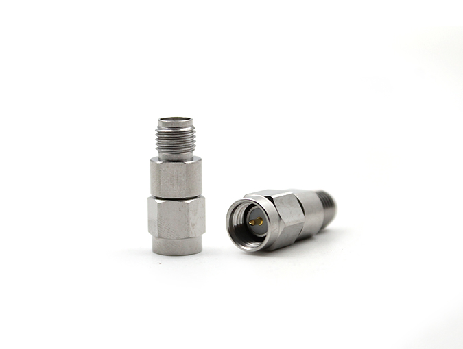 ​SMA Male to SMA Female Stainless Steel RF Adapter Frequency up to 26.5Ghz