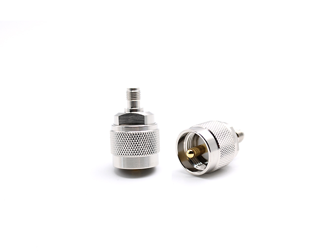 射频适配器 UHF 公头转 SMA 母头