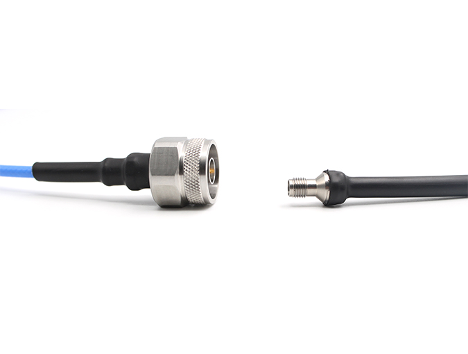 18GHz  Cable Assembly N Male and SMA Female Conn. with TFLEX141/ RG402 Cable length 1000mm