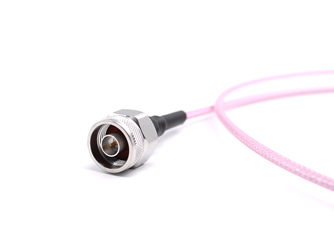 RF Coaxial Cable Assembly SMA Male and N Male with TFLEX141 cable, Length 1300mm