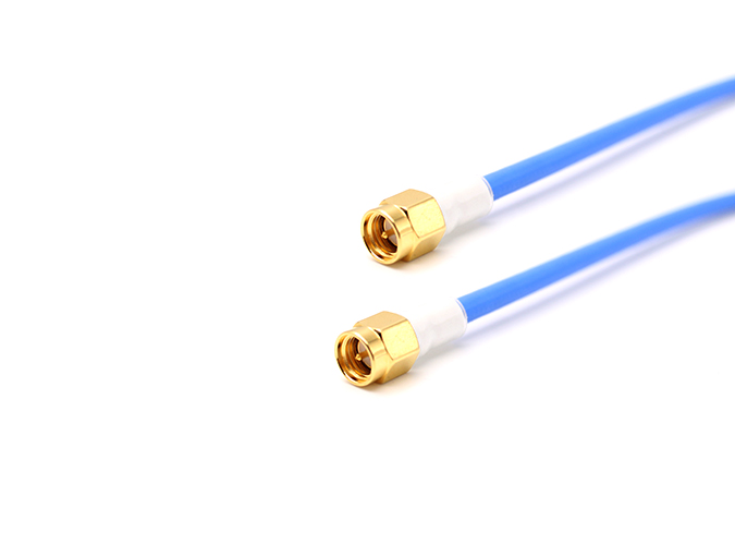 Double SMA Male Connector with 141 Cable Length 520mm Cable Assembly