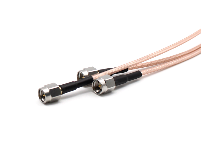 SMA male Connector and SMA  male Connector with RG316 Cable Length 850mm