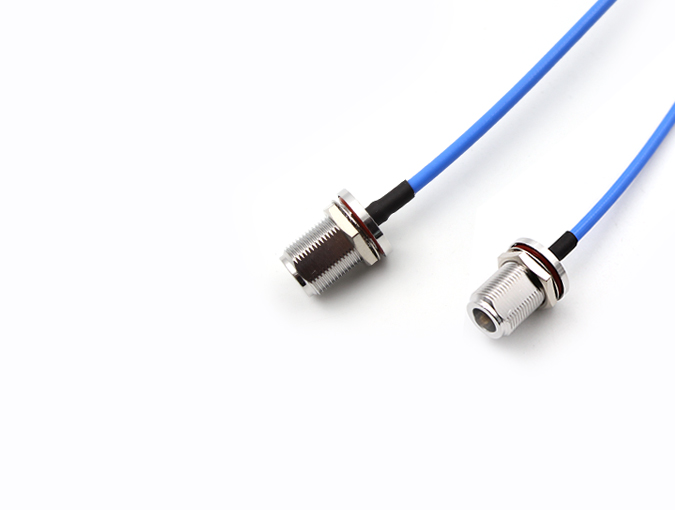 N Female B/H and N Female B/H Connector with 141 Cable Length 500mm
