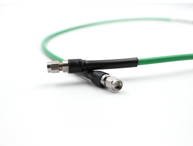 RF Cable Assembly SMA Male and SMA Male with TLC500 Cable, 1 meter