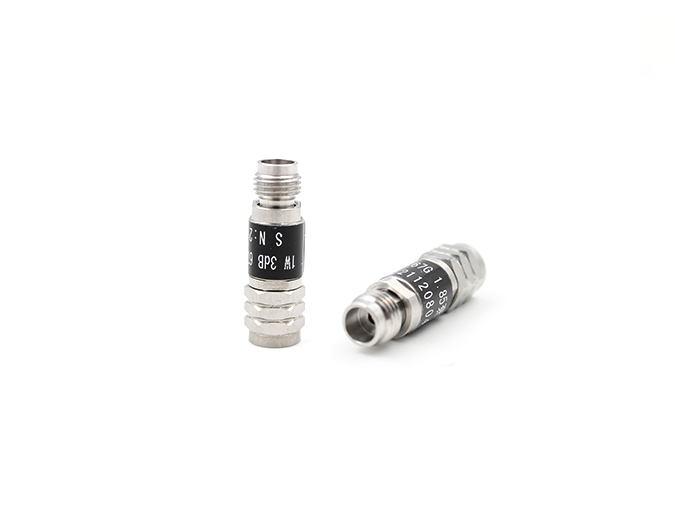 射频衰减器 1.85mm 公头转母头衰减器 1W 67GHz 3dB