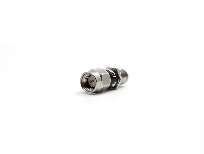 SMA公头转母头衰减器，功率2W，18GHz，3dB
