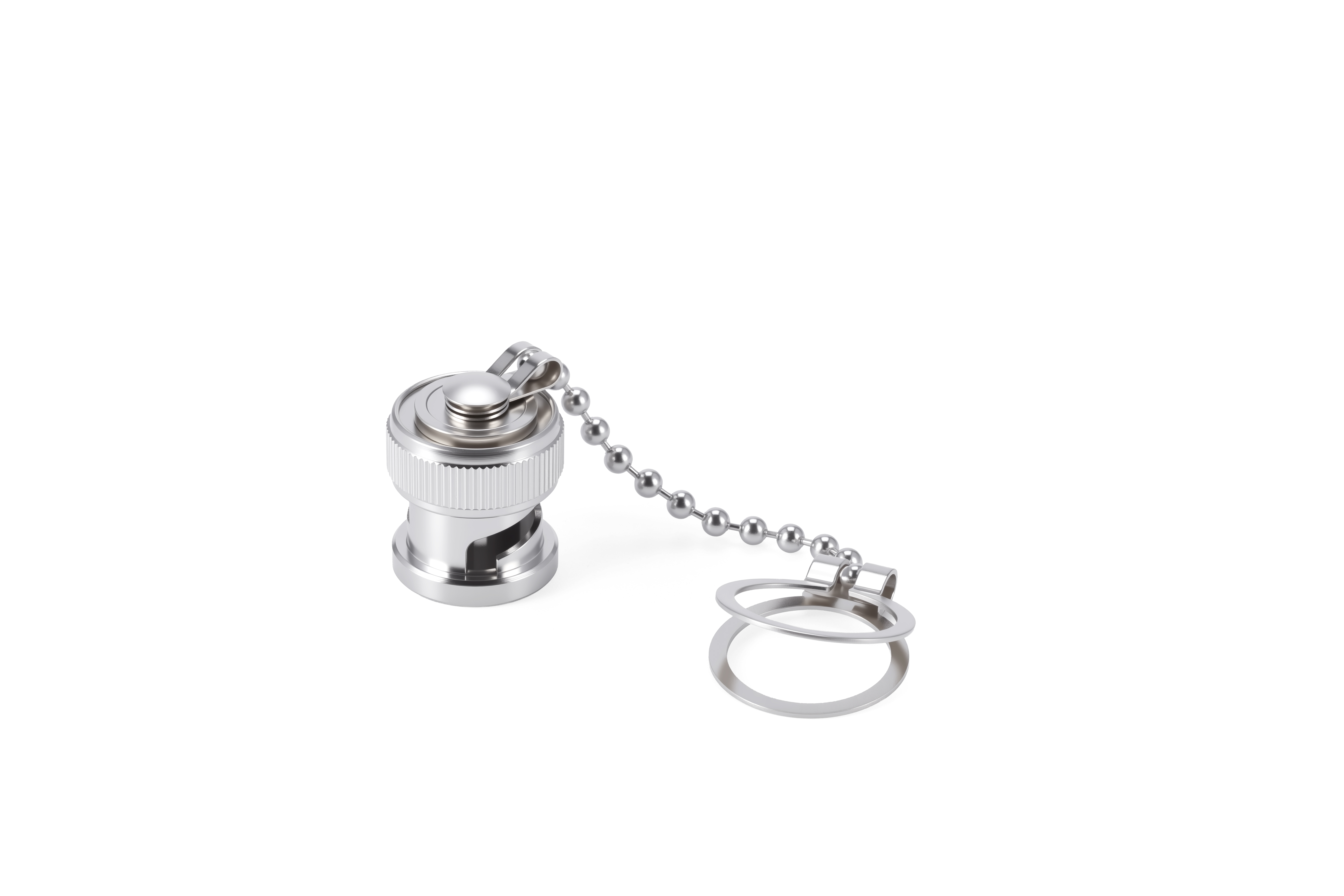 BNC Male Dust Cap with Chain